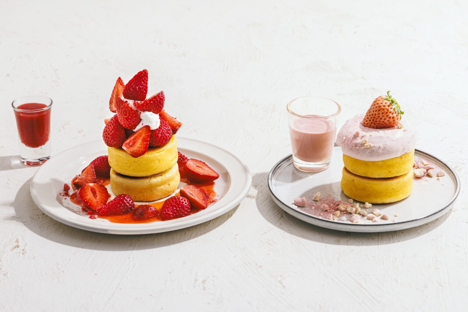 ベイクルーズ、渋谷神南・自由が丘の2店舗で旬苺「あまおう」「淡雪」スイーツを期間限定販売