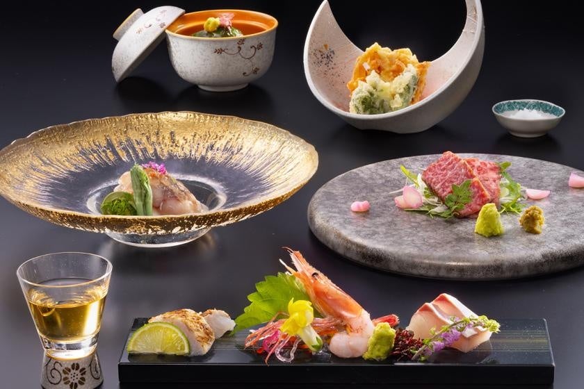 吉祥やまなか、旬を少量で味わう「美味少賛」会席プランを春夏限定で提供