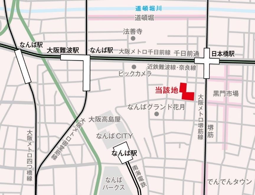 なんば千日前の味園ビル跡地にホテル・商業複合施設、2031年春以降の開業目指す