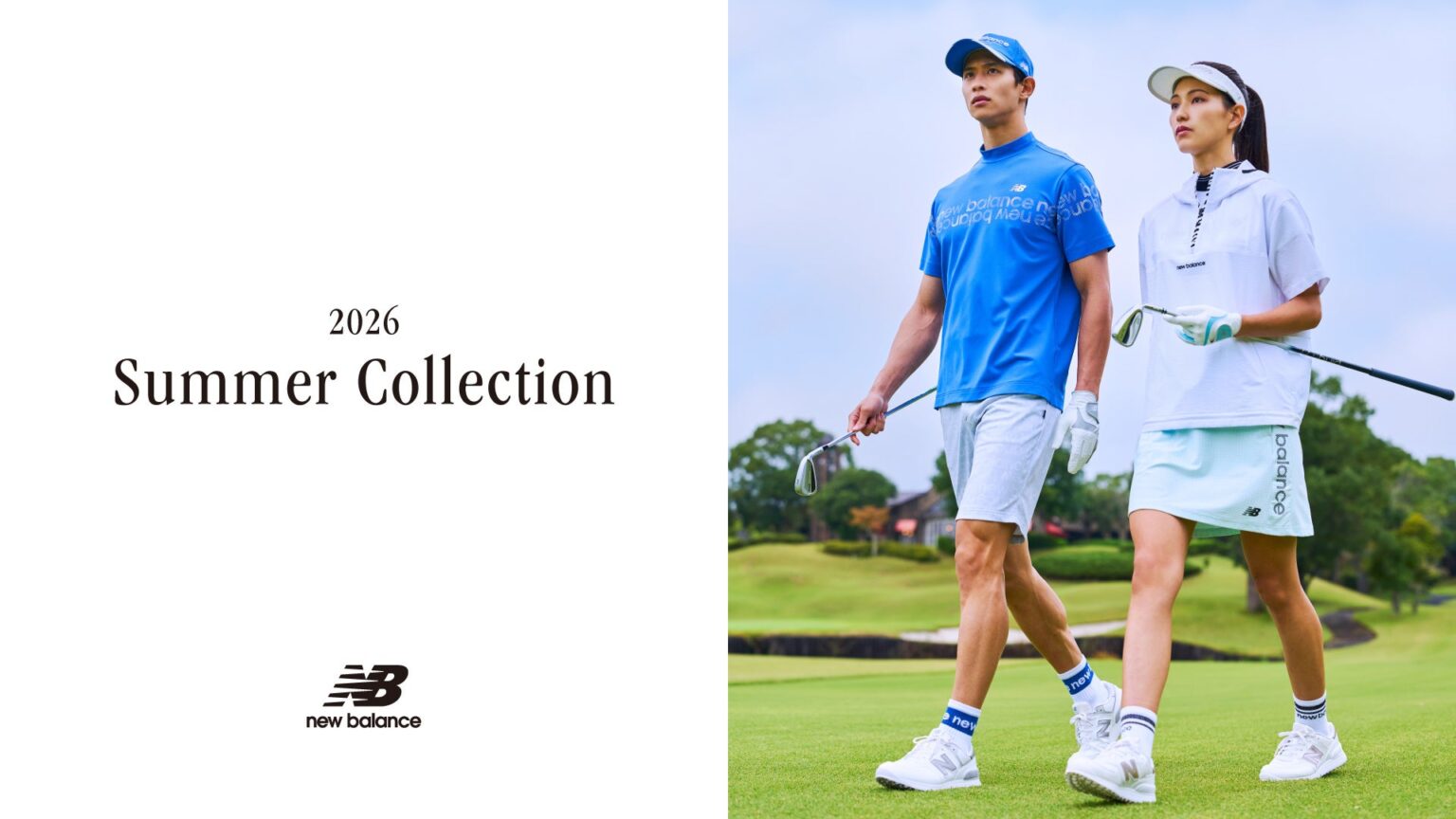 ニューバランス ゴルフ、「REFLECTIVE」テーマの2026年夏コレクションを4月24日発売