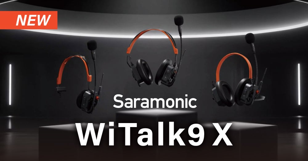 システムファイブ、Saramonicのワイヤレスインカム「WiTalk9 X」と「WiTalk Base」を発売へ