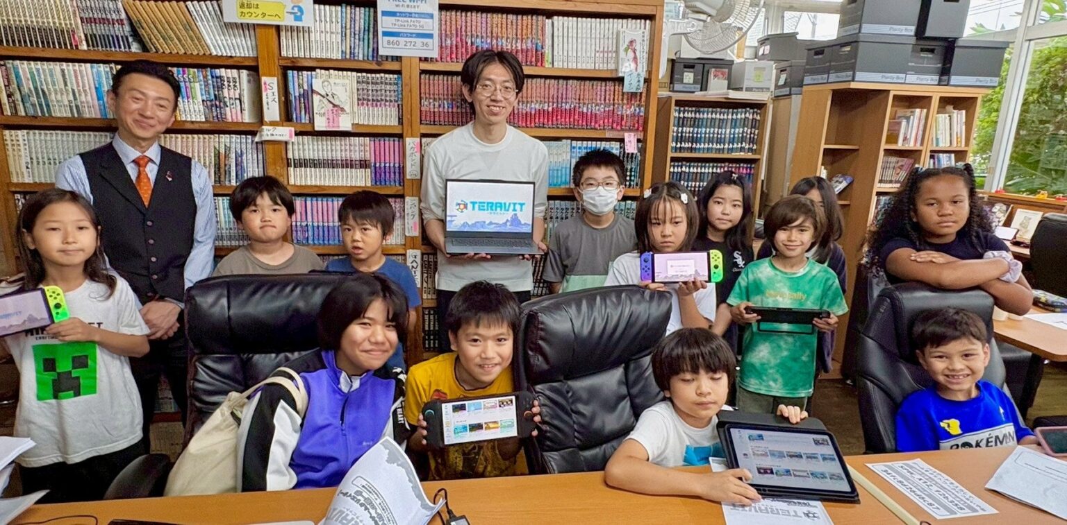 サイバーステップ、沖縄「さんすうカフェ」で小中学生向けゲーム制作体験 PCとNintendo Switch2寄贈