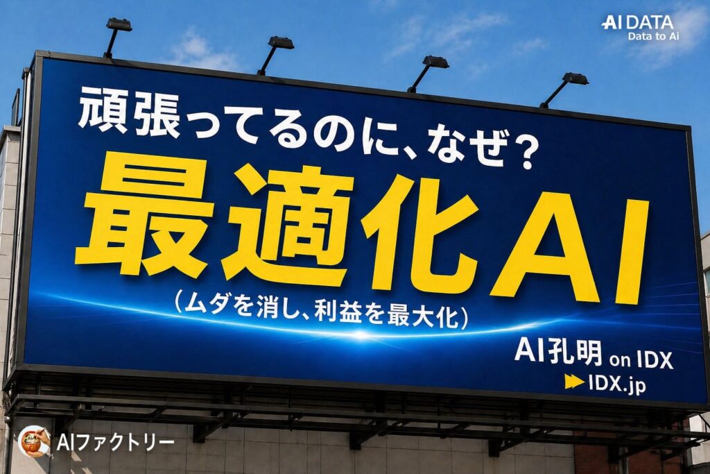 AIデータ、製造業向け「最適化経営」を提供開始 在庫10〜30%削減を視野