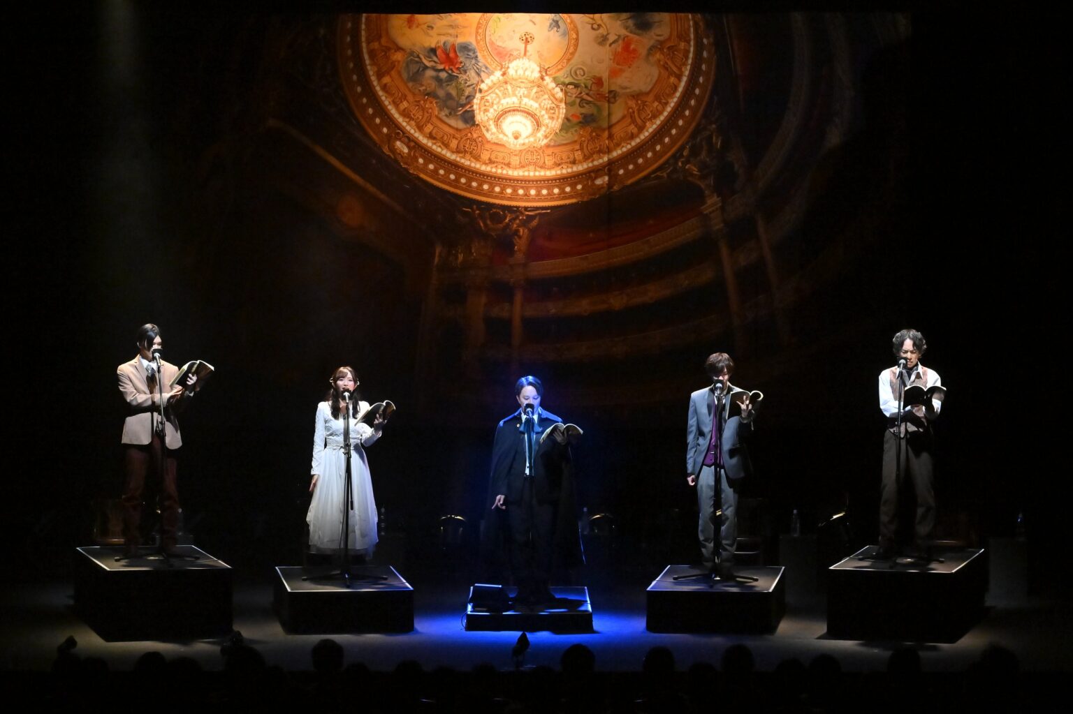 音楽朗読劇「オペラ座の怪人」リニューアル公演開幕、紀伊國屋サザンシアターで5月4日まで