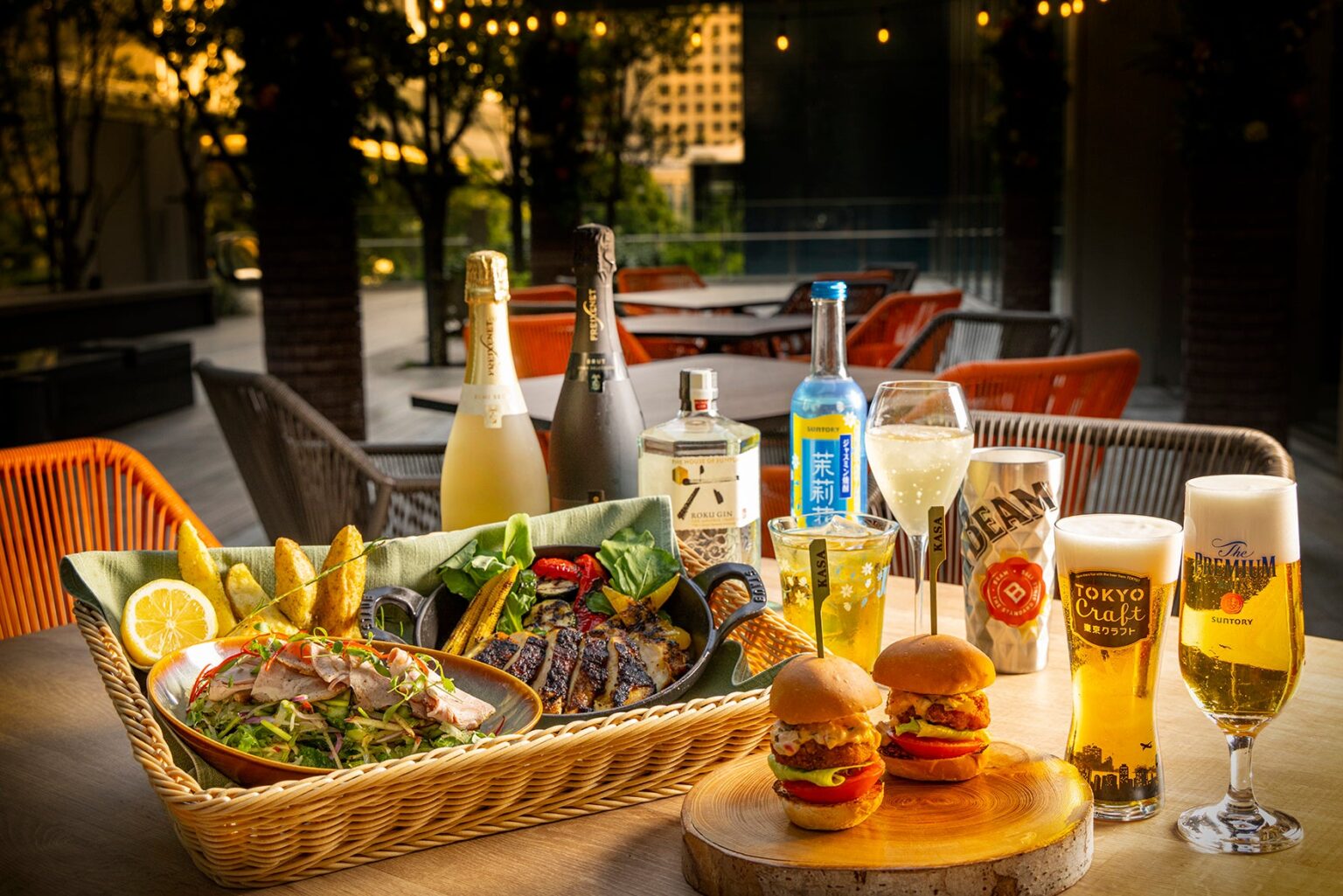 プルマン東京田町KASA、4月28日からテラス限定ビアテラス「The Beer Terrace」開始 120分フリーフローで7,500円